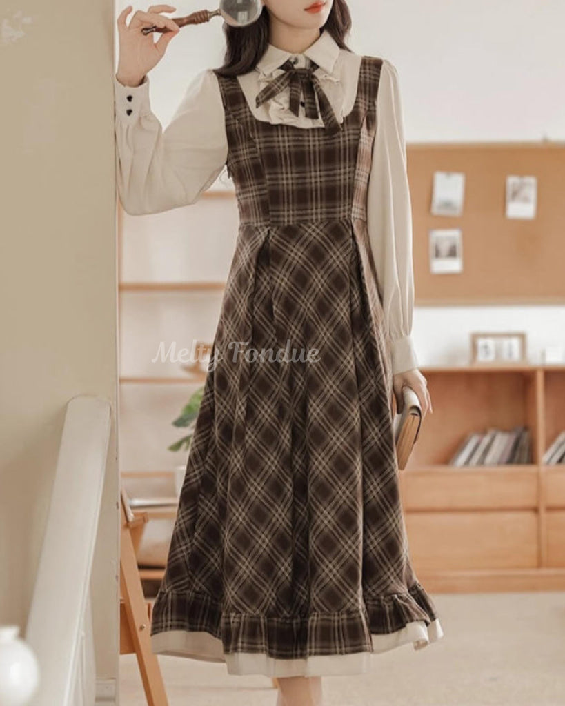 午後の時間と小さな約束ワンピース