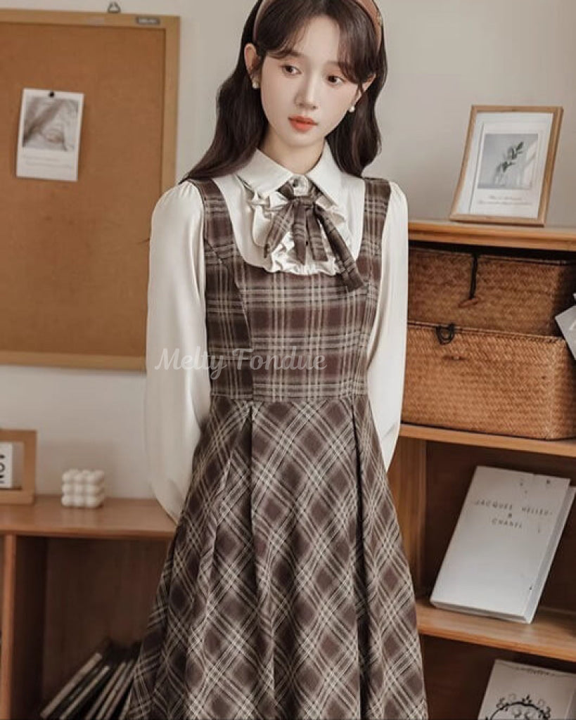 午後の時間と小さな約束ワンピース