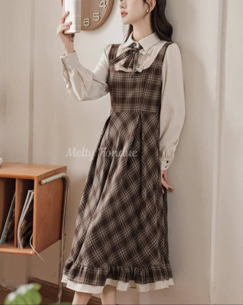 午後の時間と小さな約束ワンピース