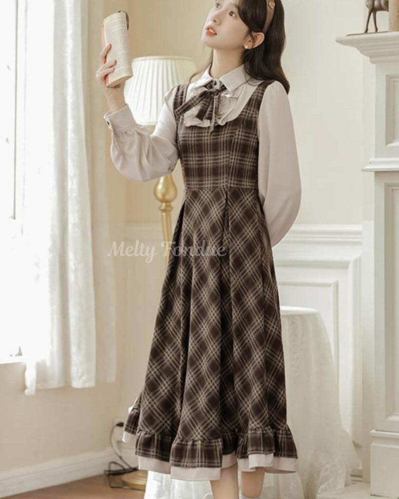 午後の時間と小さな約束ワンピース