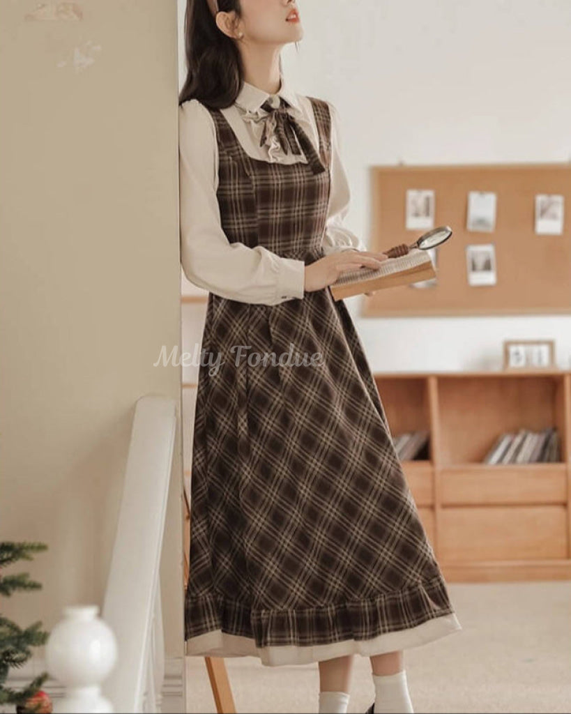 午後の時間と小さな約束ワンピース