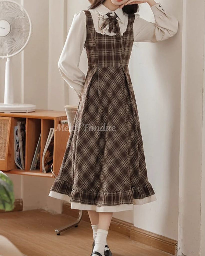 午後の時間と小さな約束ワンピース