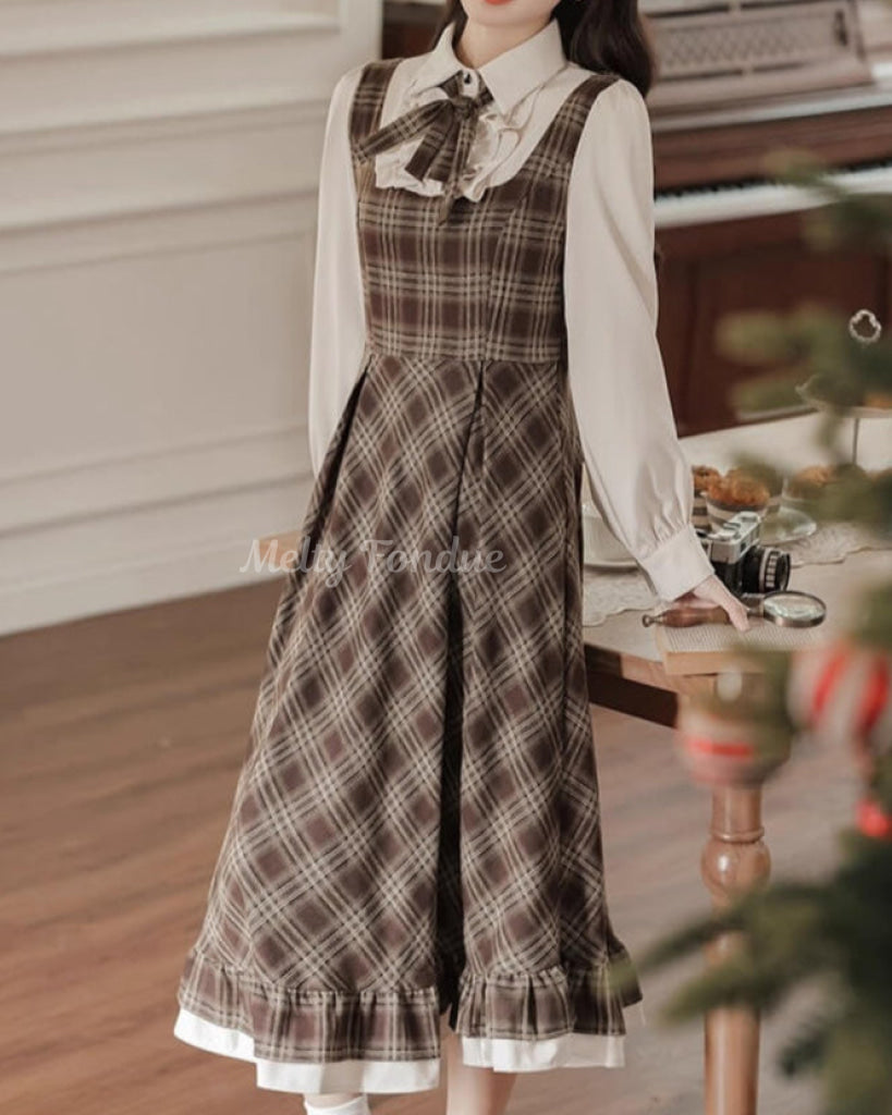 午後の時間と小さな約束ワンピース