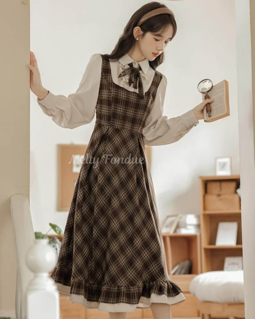 午後の時間と小さな約束ワンピース