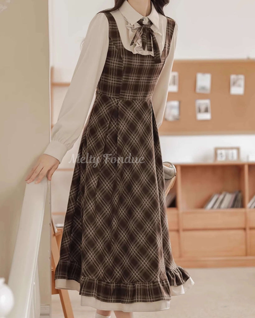 午後の時間と小さな約束ワンピース