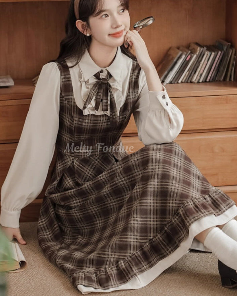 午後の時間と小さな約束ワンピース