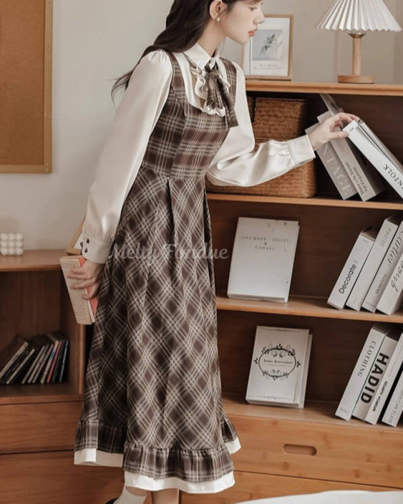 午後の時間と小さな約束ワンピース