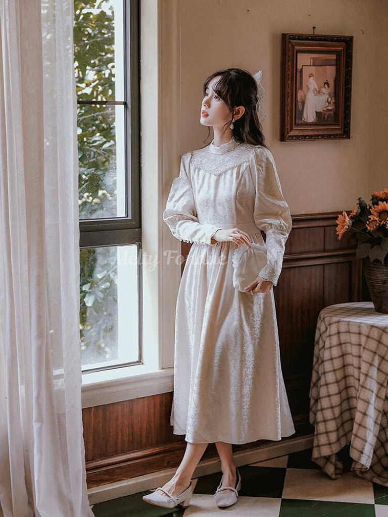 白百合のプリンセスワンピース