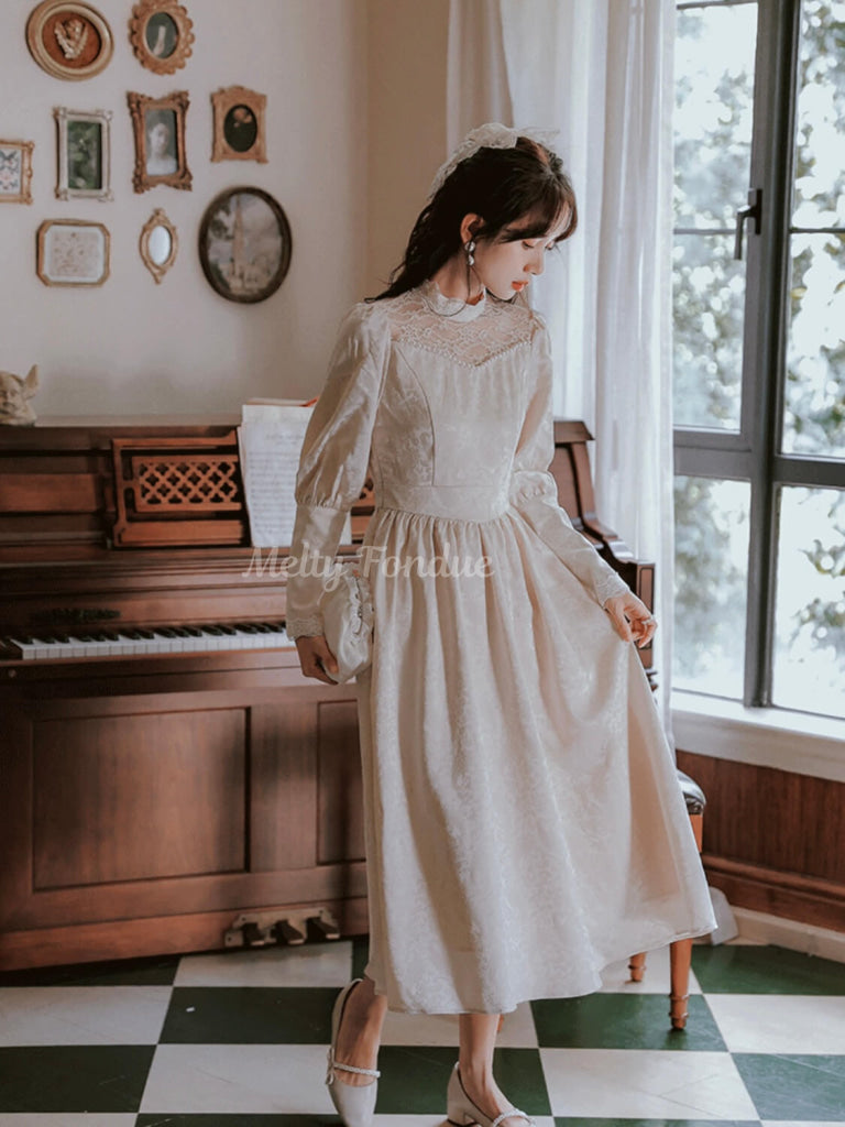 白百合のプリンセスワンピース