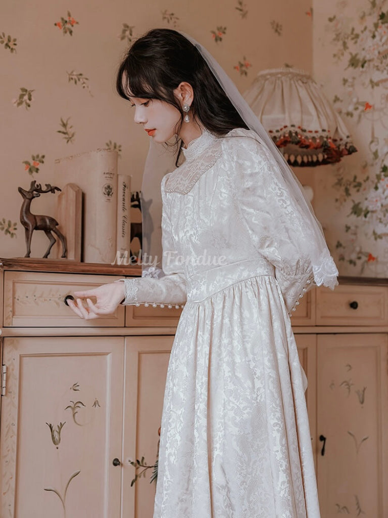 白百合のプリンセスワンピース