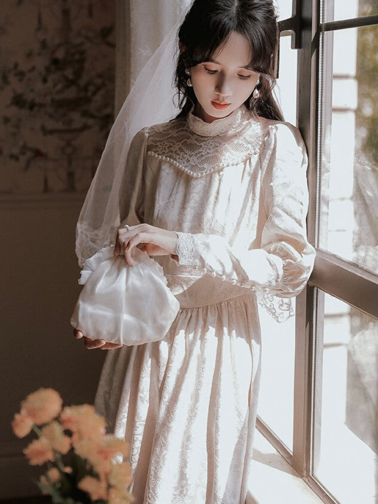 白百合のプリンセスワンピース