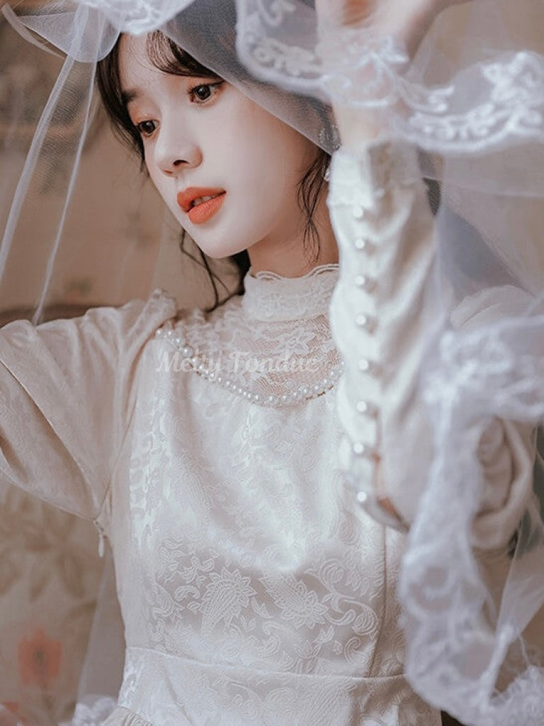 白百合のプリンセスワンピース