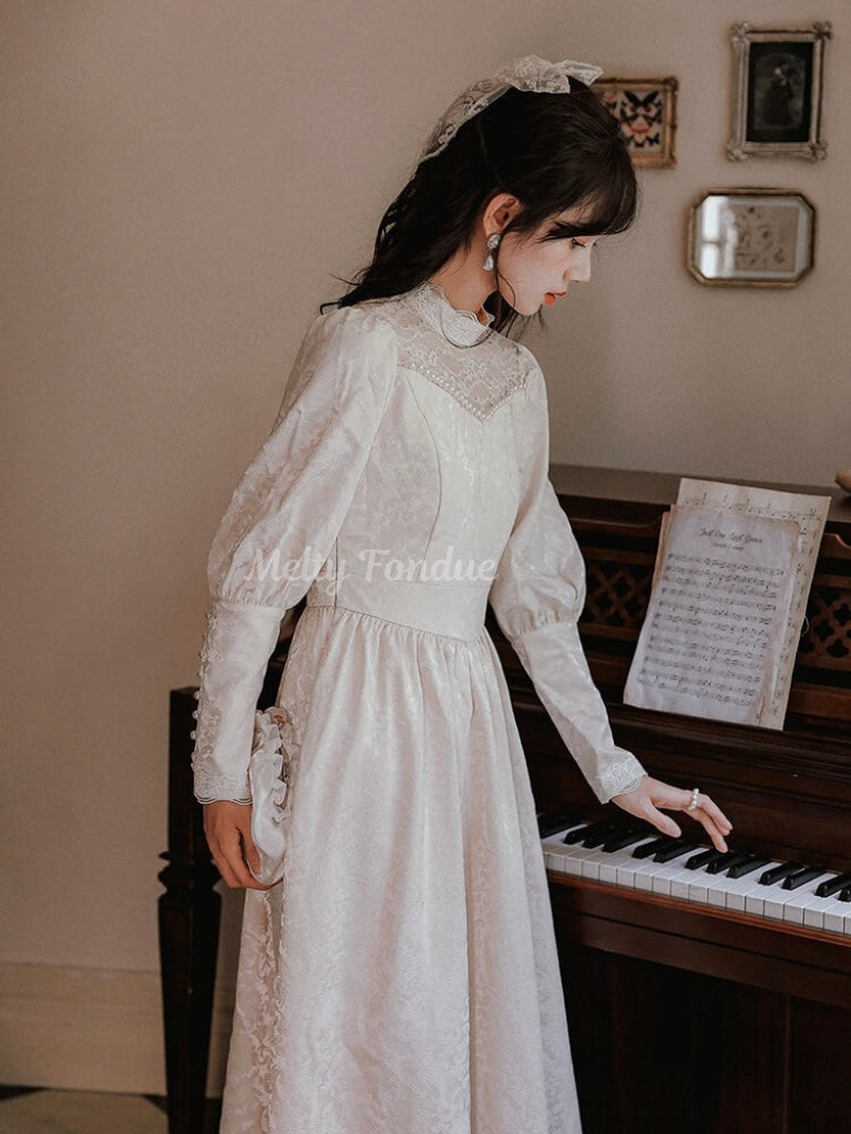 白百合のプリンセスワンピース