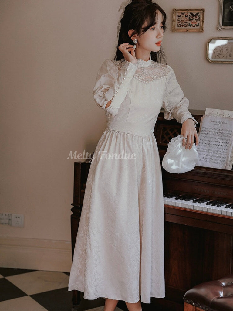 白百合のプリンセスワンピース