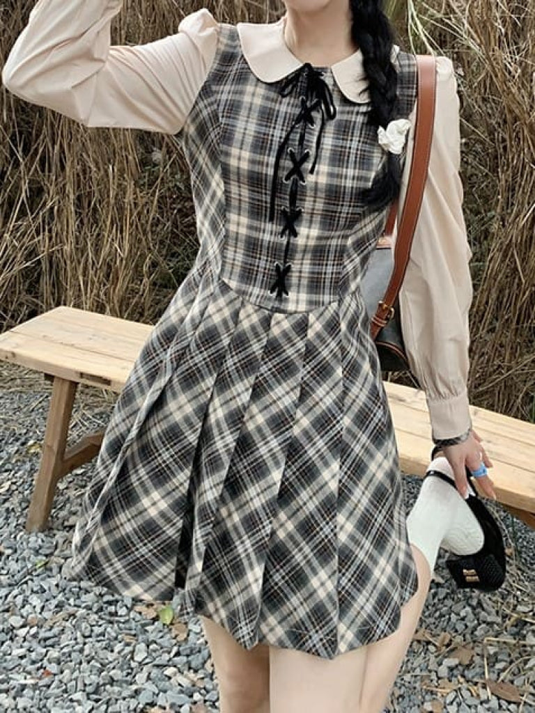 少女の夢とおとぎ話ワンピース ブラック