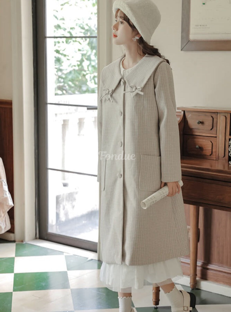 白い吐息の約束のリボンアウター