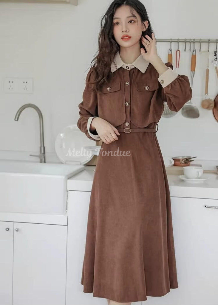 小さな王宮の午後ワンピース（全2色）