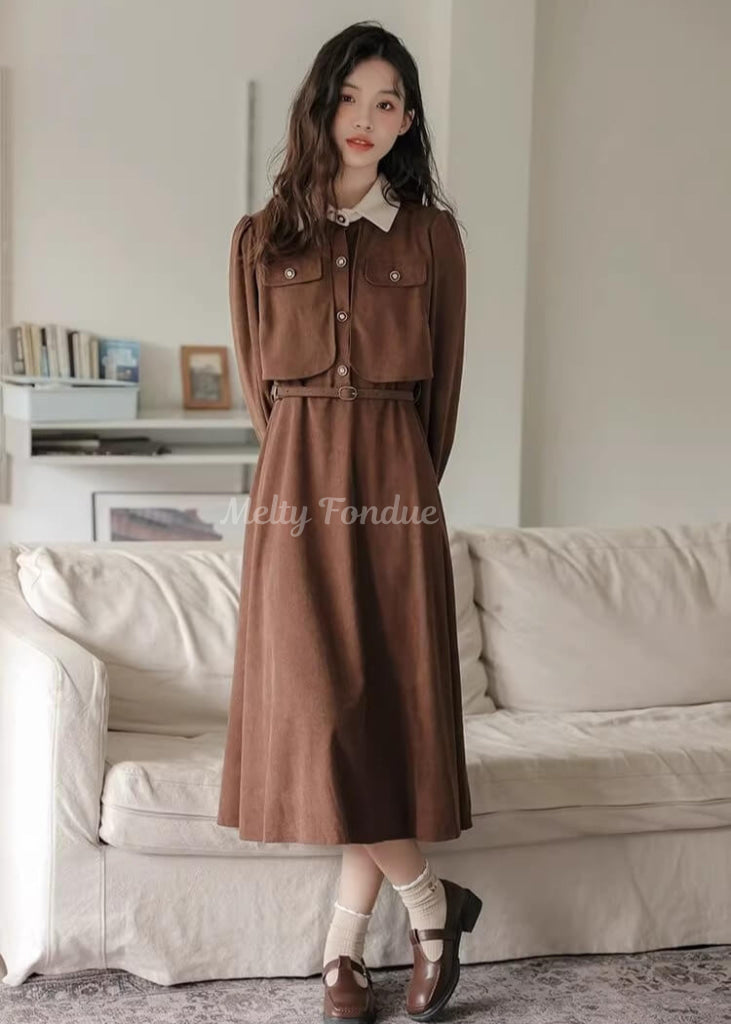 小さな王宮の午後ワンピース（全2色）