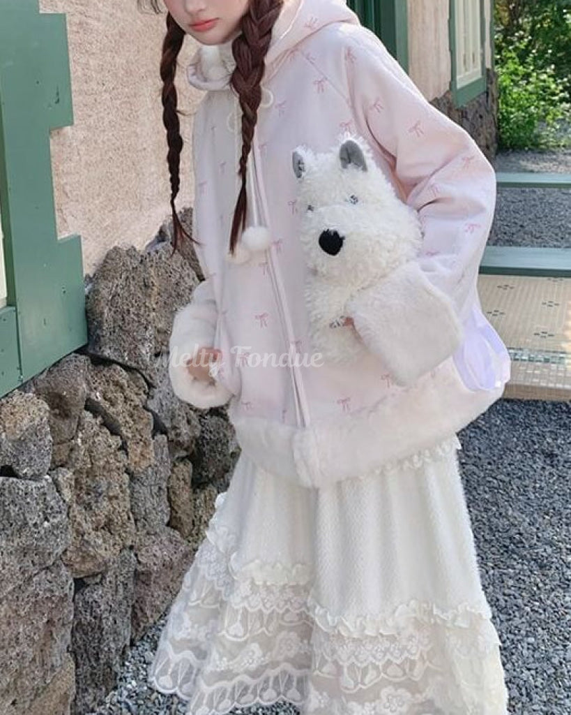 恋する夢を編むリボンアウター