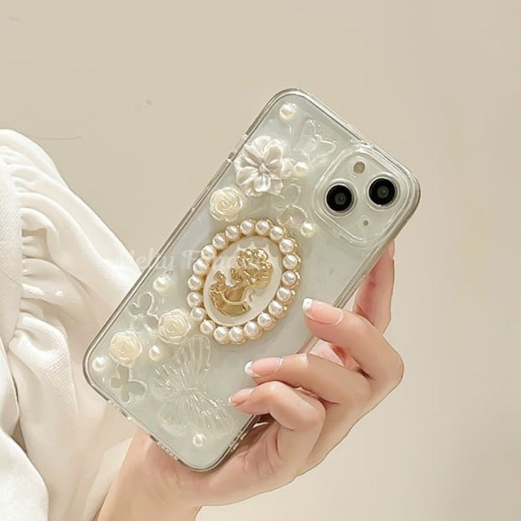 透き通るお嬢様なIphoneケース