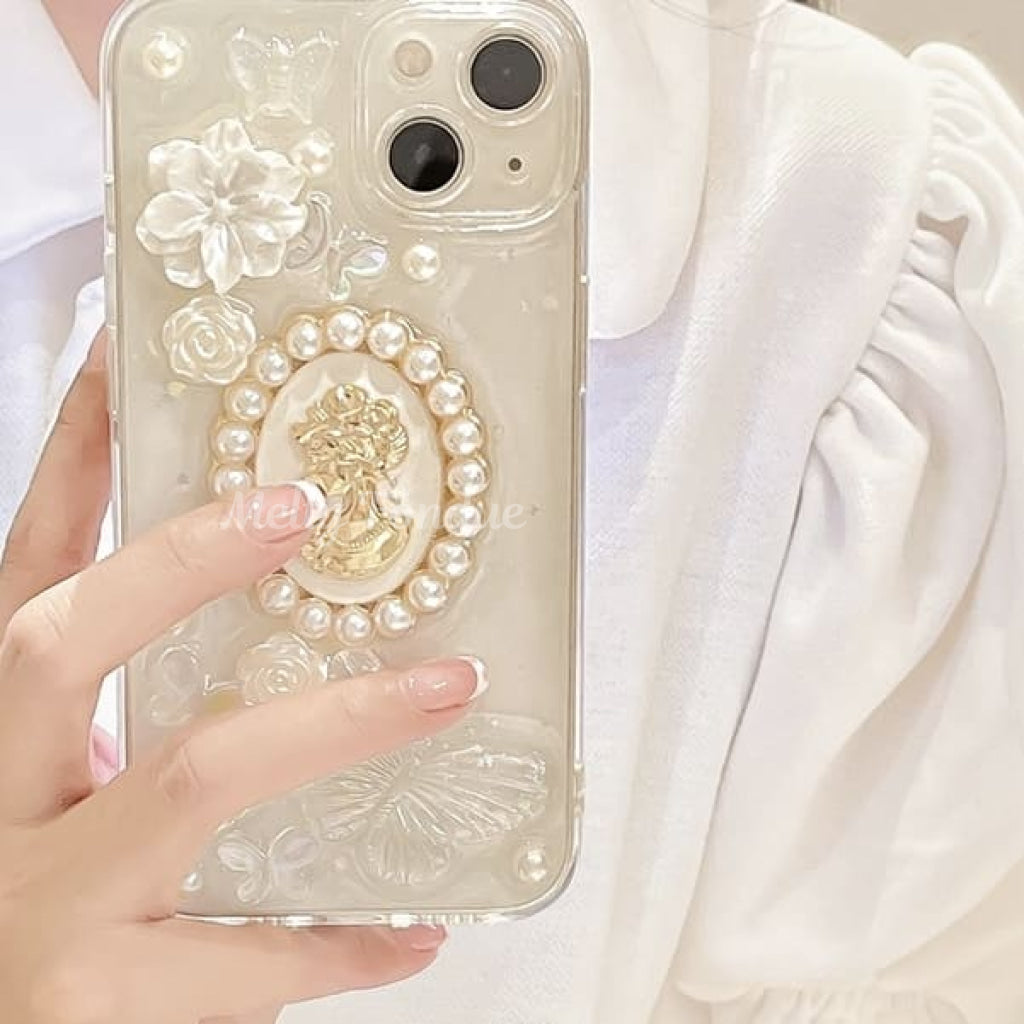 透き通るお嬢様なIphoneケース