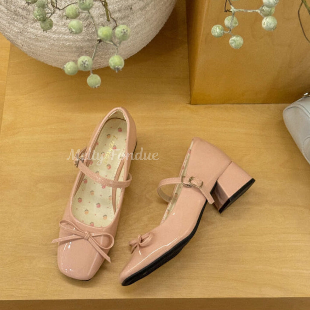 プリンセスの夢見るリボンシューズ（全3色）