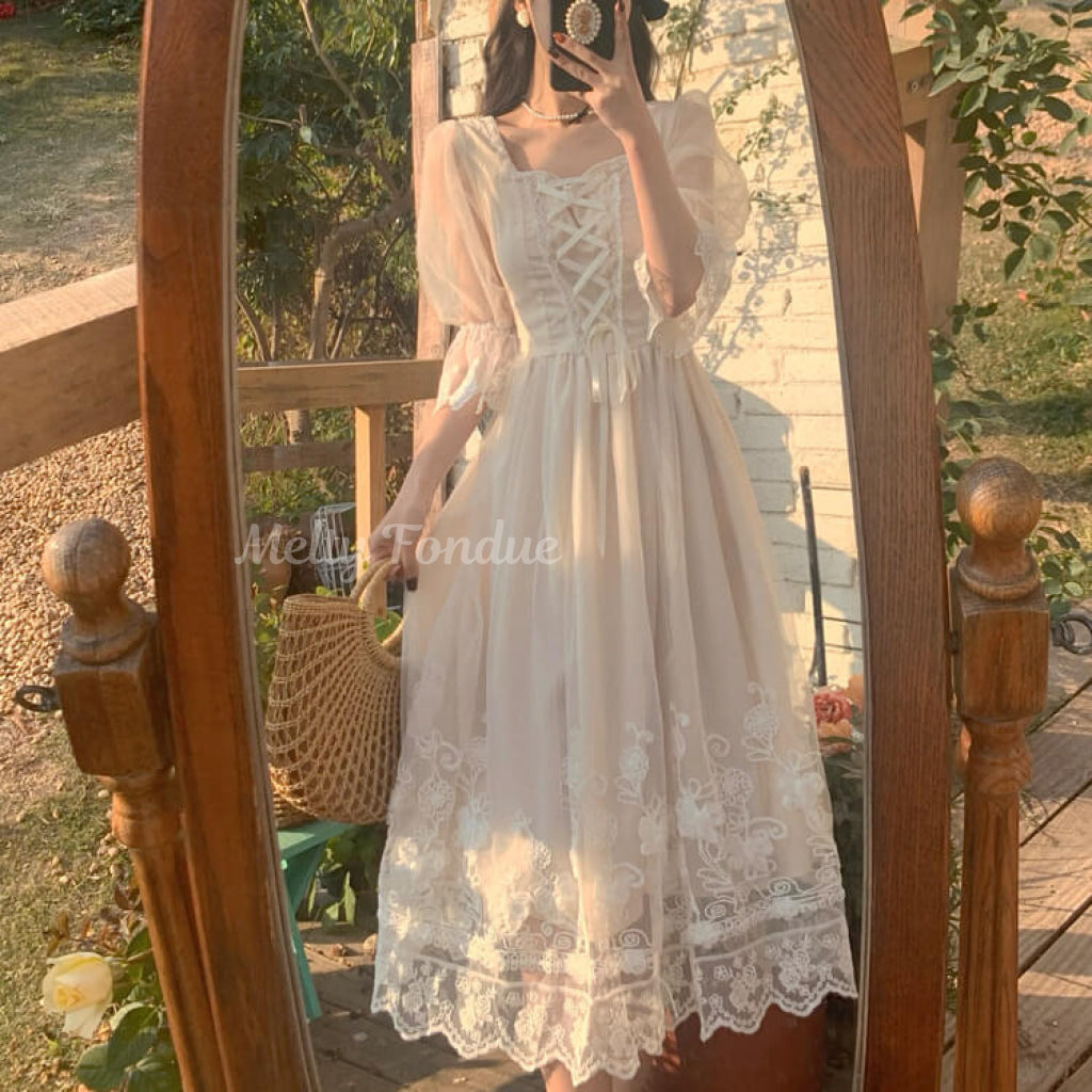 おとぎ話のプリンセスワンピース