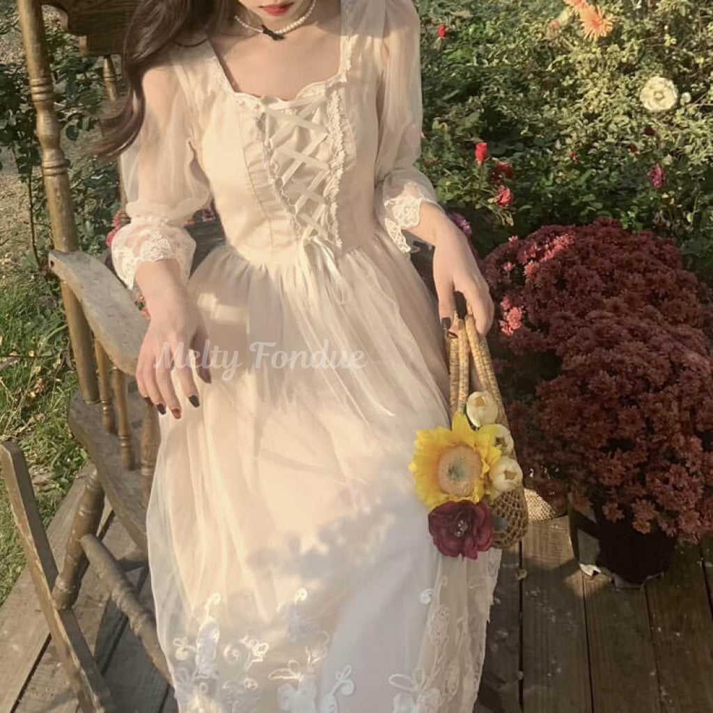 おとぎ話のプリンセスワンピース