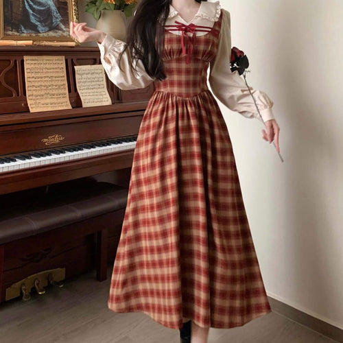 《やわらかな雰囲気で上品に着こなせる》赤薔薇に立てる誓いワンピース