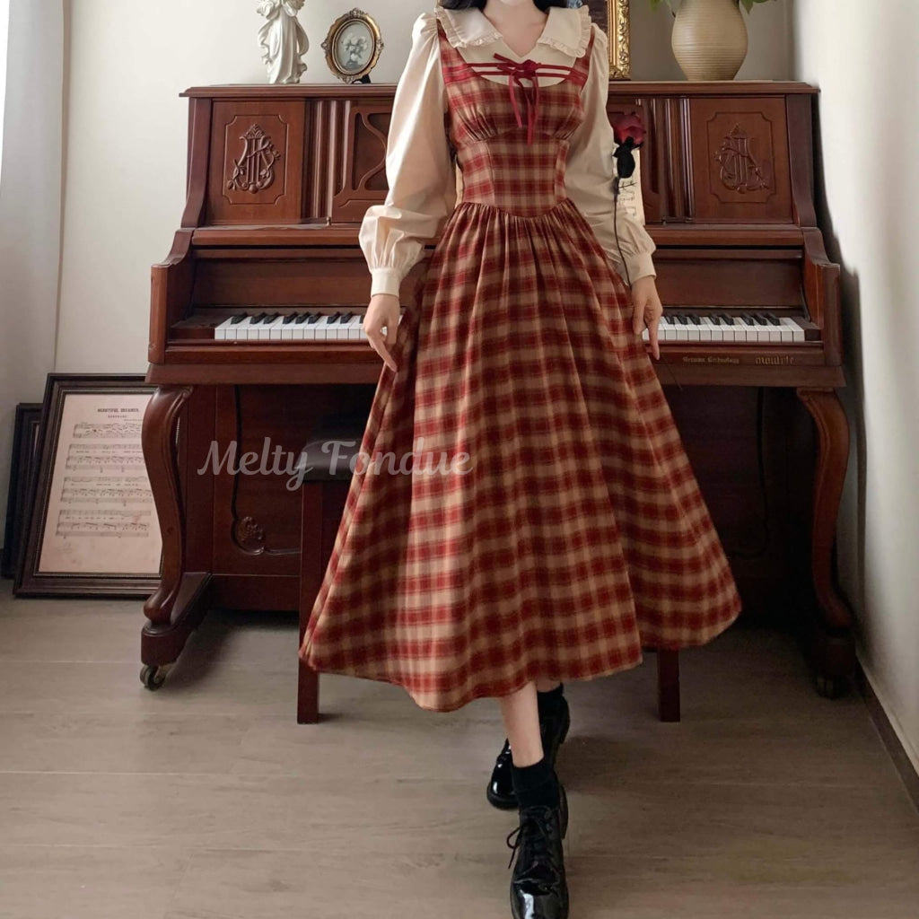 赤薔薇に立てる誓いワンピース