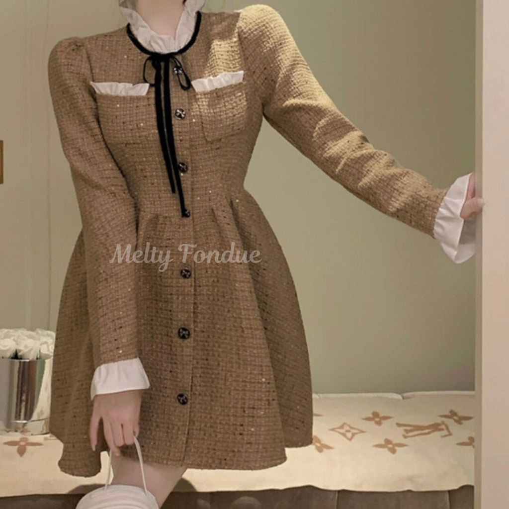 午後三時のカフェテリアワンピース