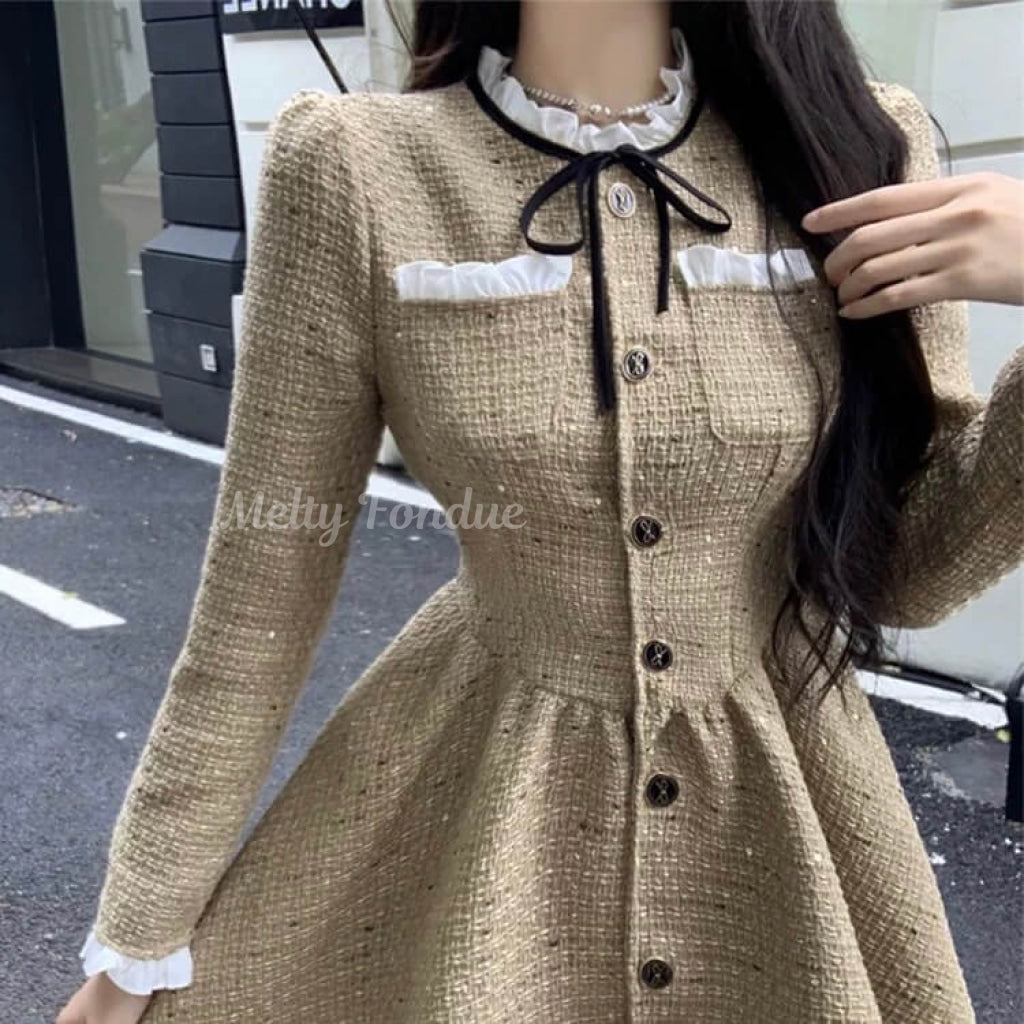 午後三時のカフェテリアワンピース