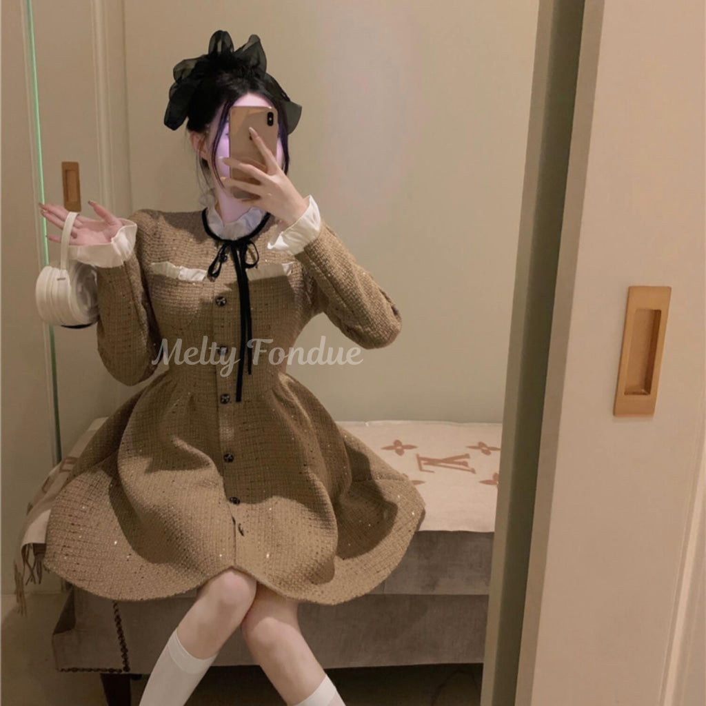 午後三時のカフェテリアワンピース