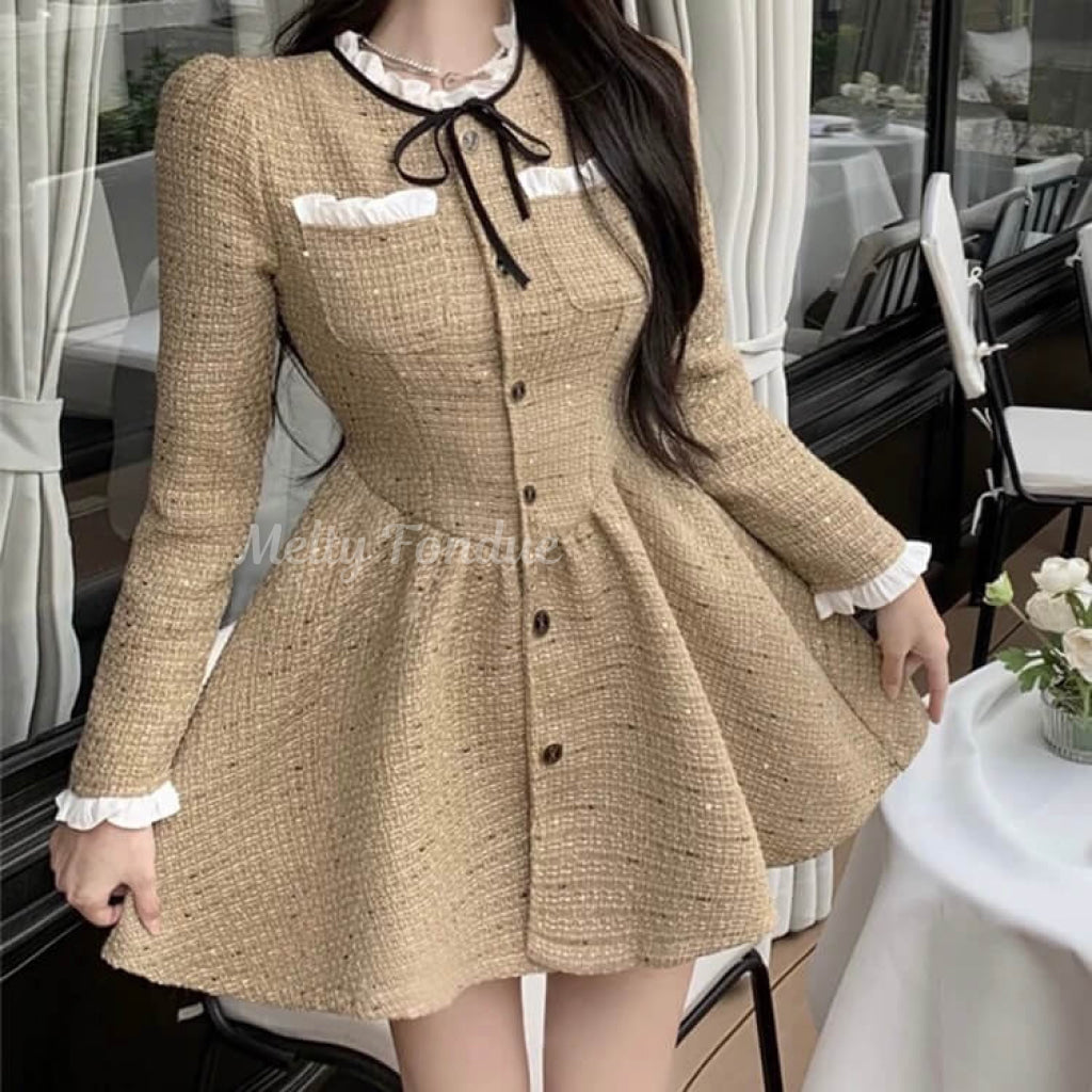 午後三時のカフェテリアワンピース