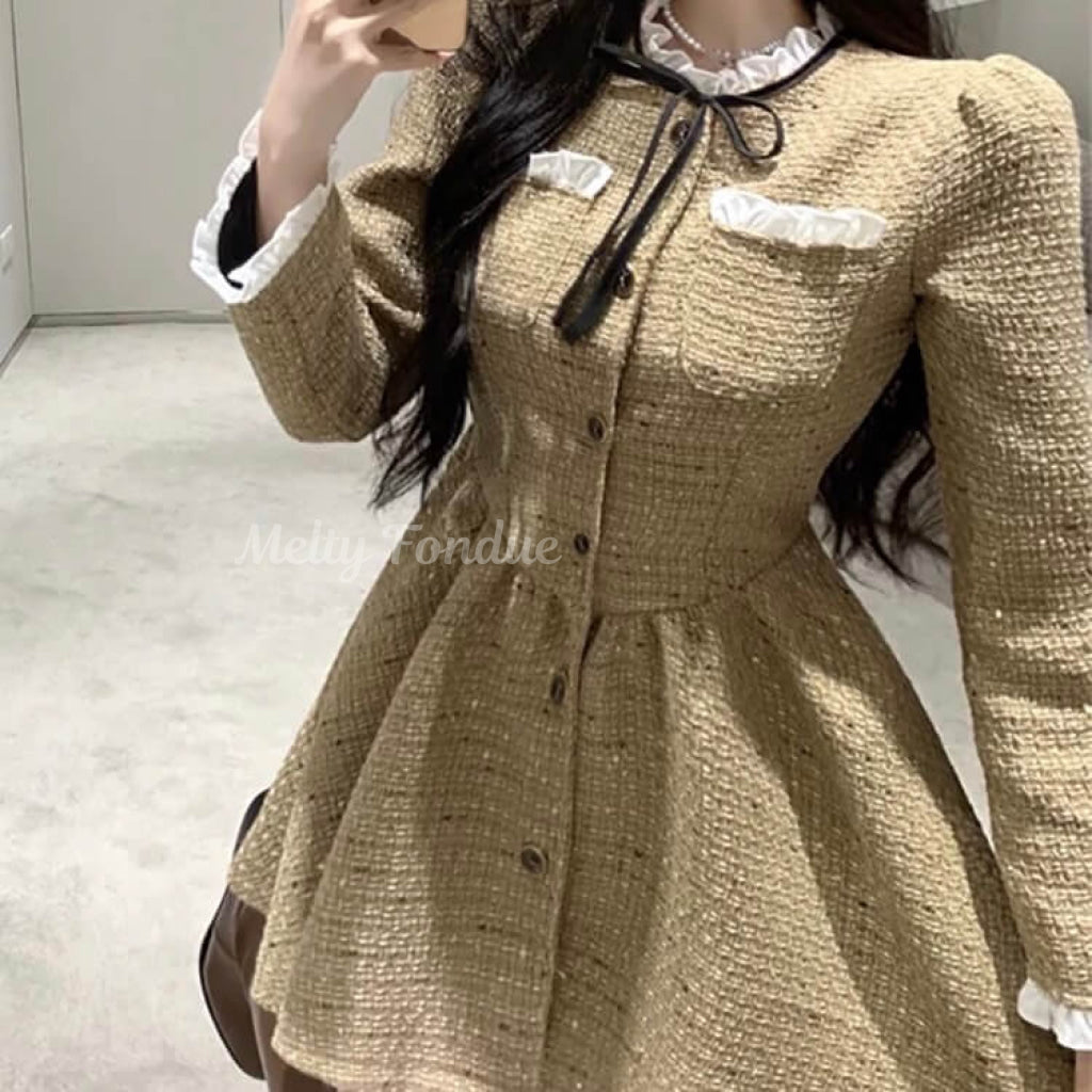 午後三時のカフェテリアワンピース