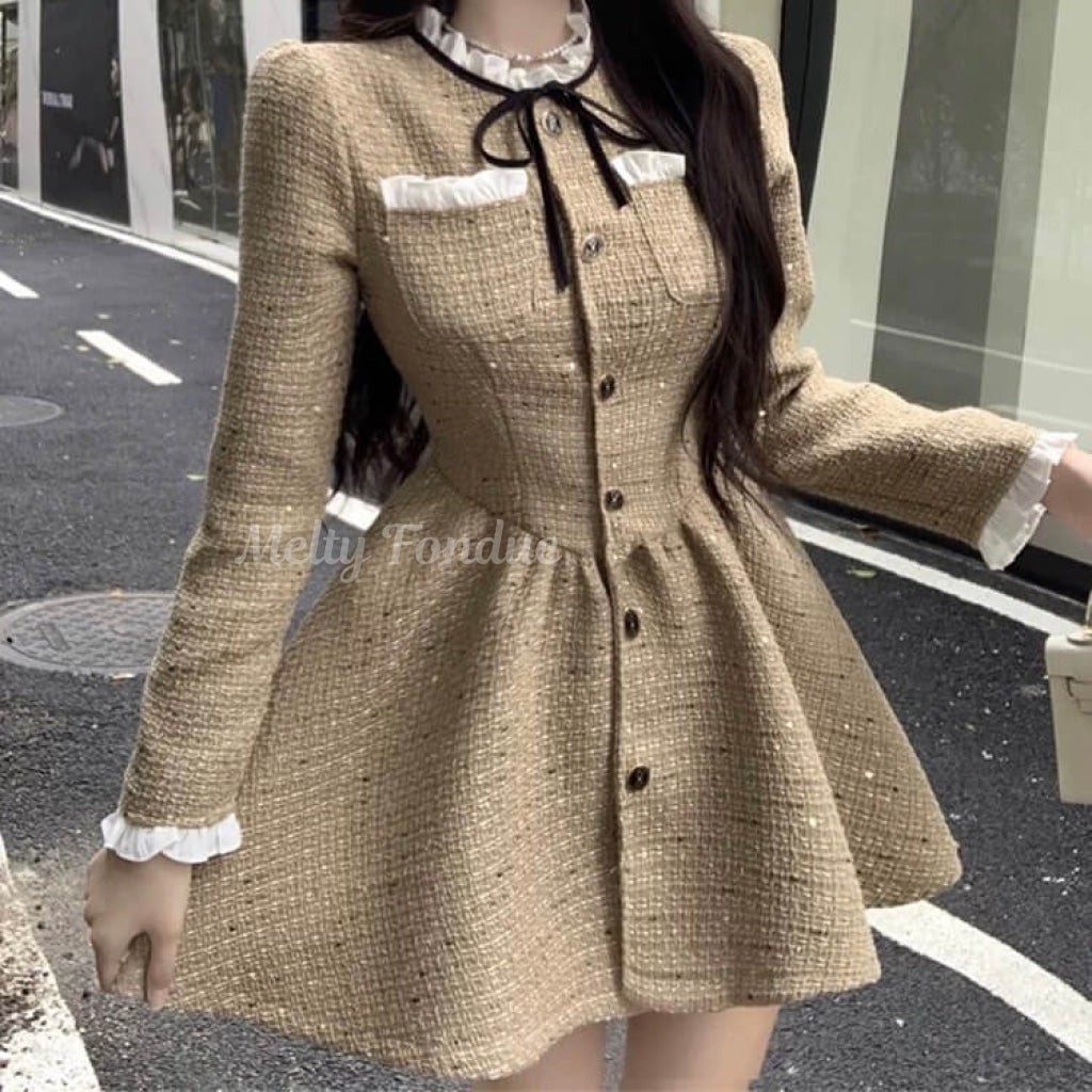 午後三時のカフェテリアワンピース