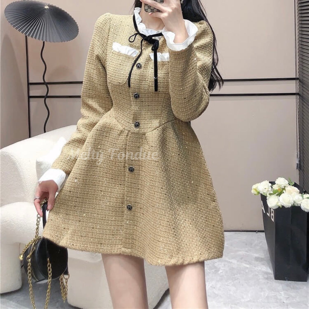 午後三時のカフェテリアワンピース