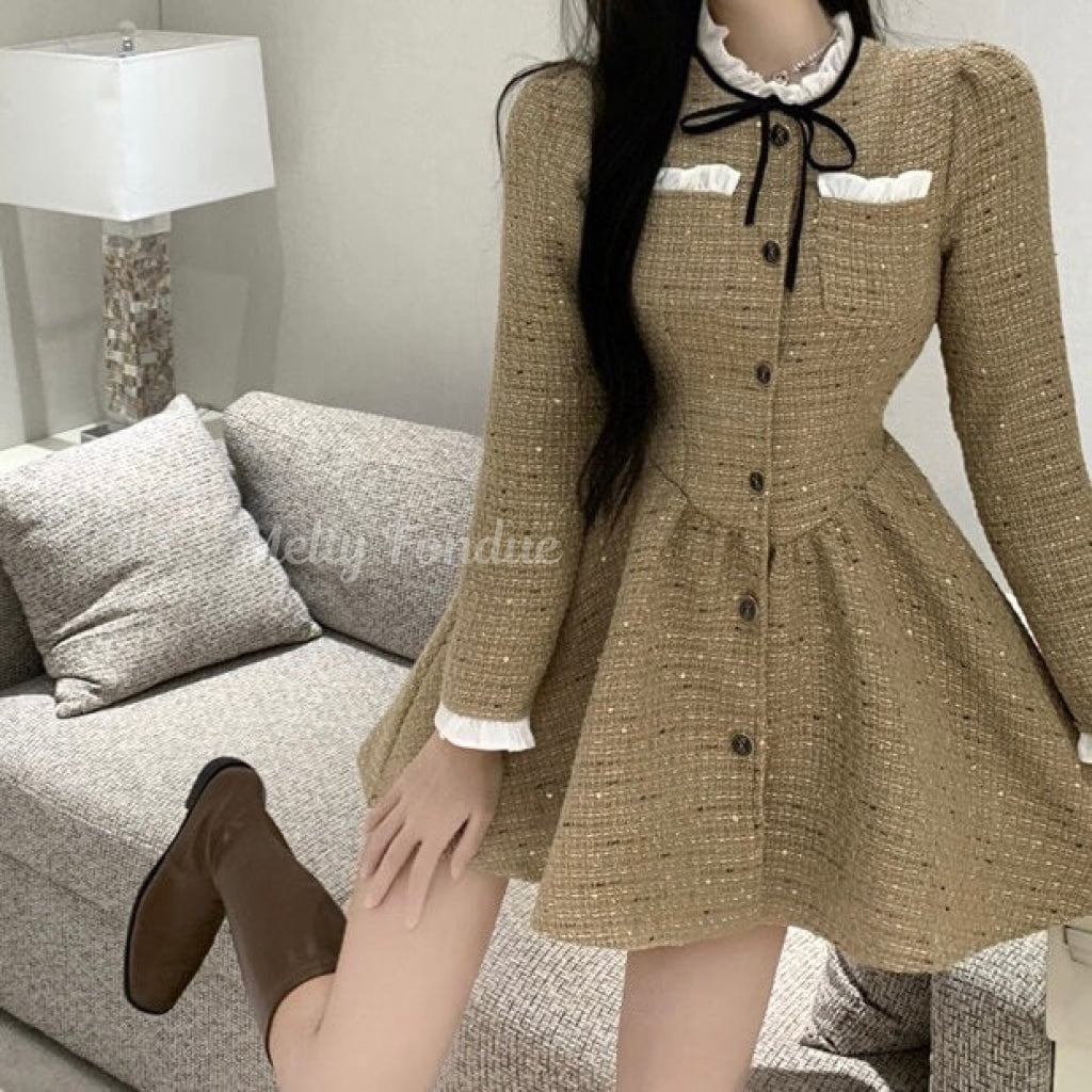 午後三時のカフェテリアワンピース