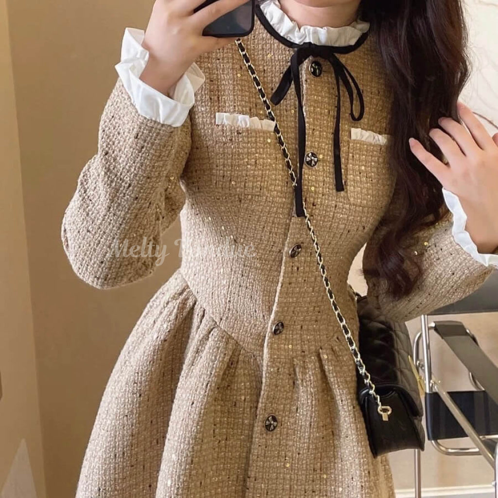 午後三時のカフェテリアワンピース