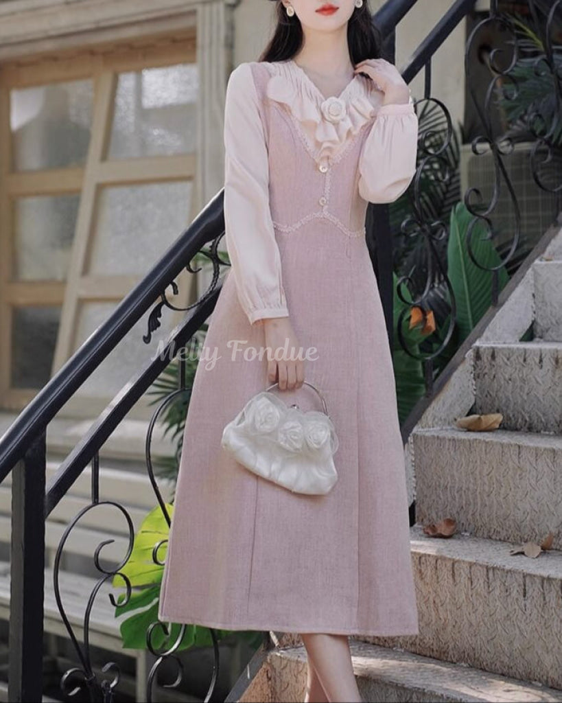 花霞に溶ける夢のワンピース