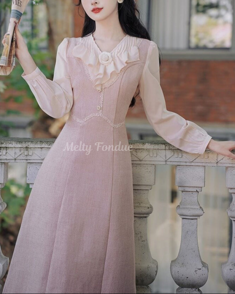 花霞に溶ける夢のワンピース