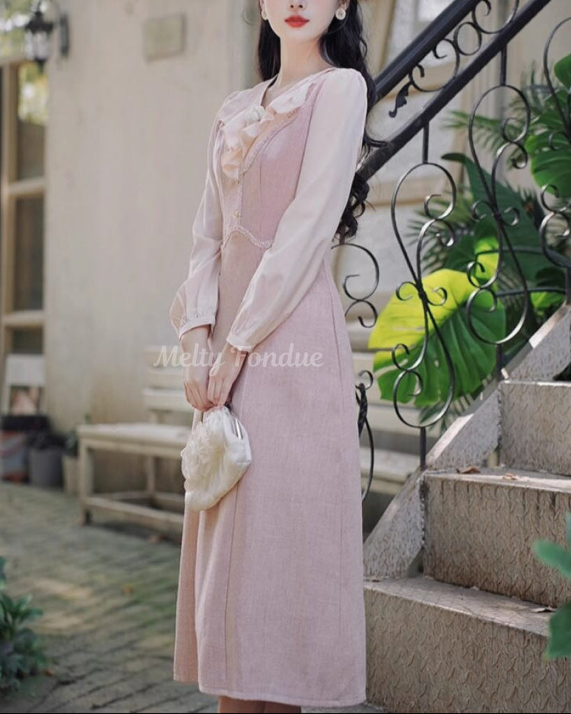 花霞に溶ける夢のワンピース