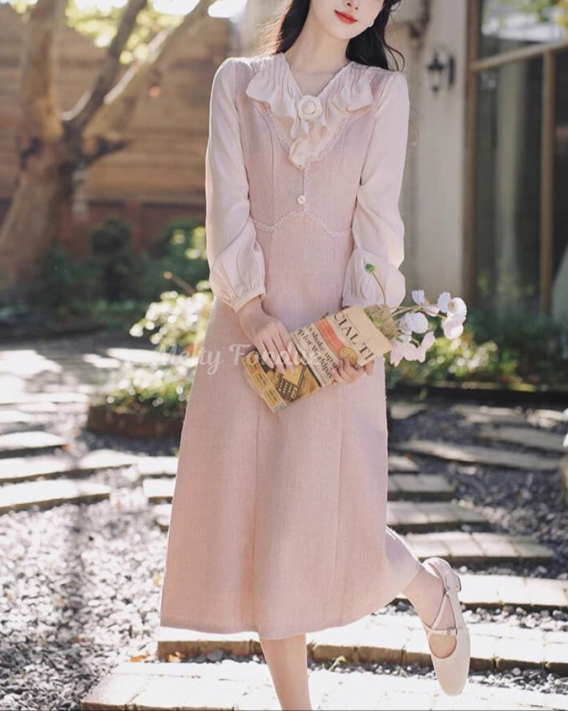 花霞に溶ける夢のワンピース