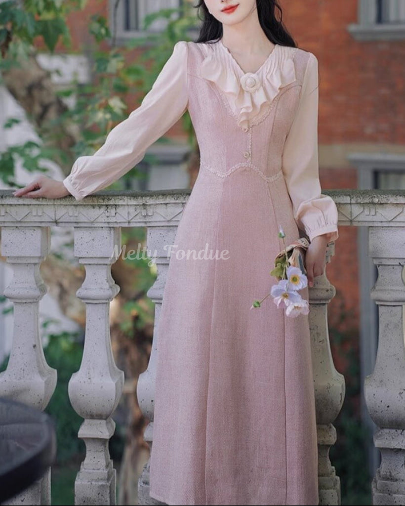 花霞に溶ける夢のワンピース