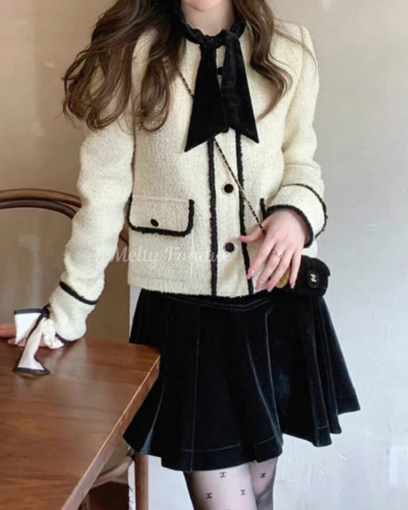 白雪の午後に結ぶ約束アウター