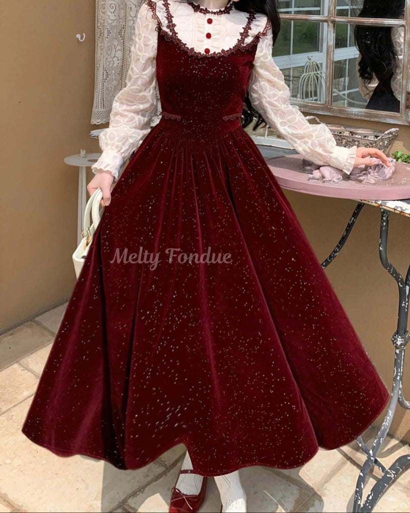 星降る夜の舞踏会ワンピース