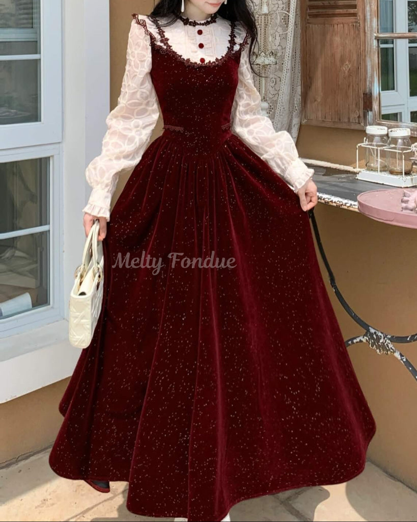 星降る夜の舞踏会ワンピース